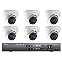 LTS LTD8508K-ST-CMHT1752-28 5MP H.265/H.265+ HD-TVI 8CH 5 in 1 DVR KIT/6 Starlight Turret Cameras/3TB HDD