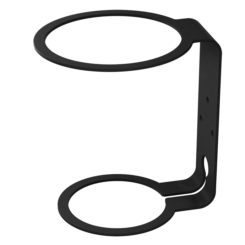 RackSolutions HomeBase Wall Mount for 2nd Generation HomePod - Black, Fully Assembled, Open Design, Includes Hardware