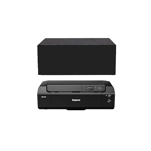 Printer Dust Cover Compatible with Canon Pixma Pro-200 Printers/Canon imagePROGRAF PRO-300 Printers?Water Resistant Printer Protector Sleeve - 25.2 x