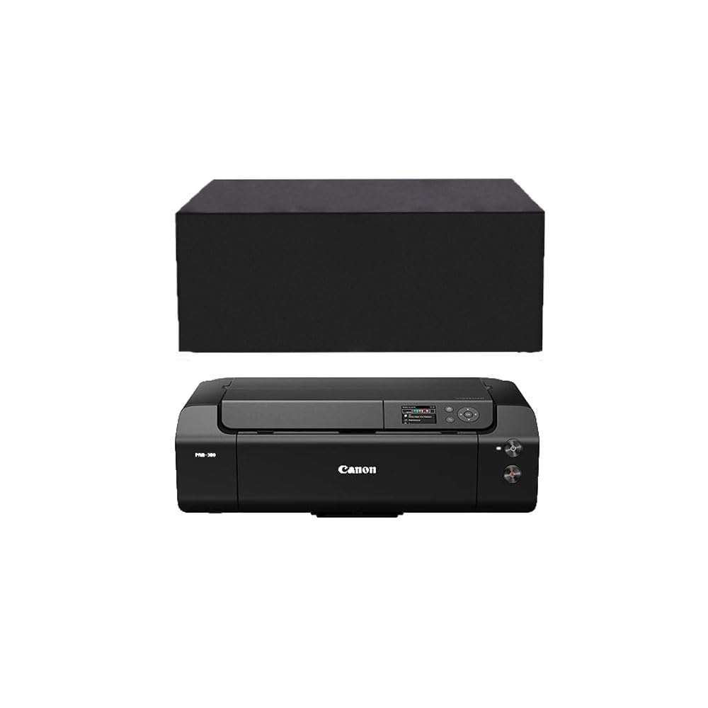 Printer Dust Cover Compatible with Canon Pixma Pro-200 Printers/Canon imagePROGRAF PRO-300 Printers?Water Resistant Printer Protector Sleeve - 25.2 x