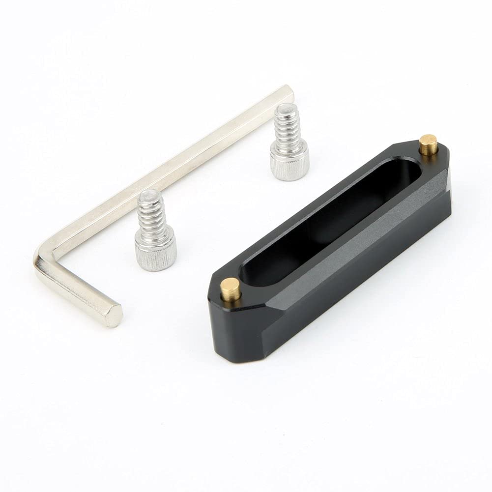NICEYRIG Quick Release NATO Rail Safety Rail 70cm Long with 1/4'' Mount Slot for Plate/Handle/Cage - 088