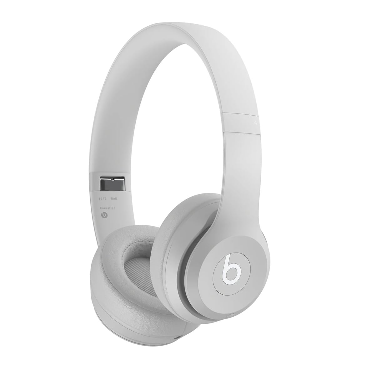 Beats Solo 4 - Wireless Bluetooth On-Ear Headphones, Apple & Android Compatible, Up to 50 Hours of Battery Life - Drenched Gray