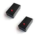 Blue Charm Fake Car Alarm, 1 Year Continuous Usage Battery Life, Red Blinking LED Light with Black Housing, (Two AAA Batteries, not Included) (Two
