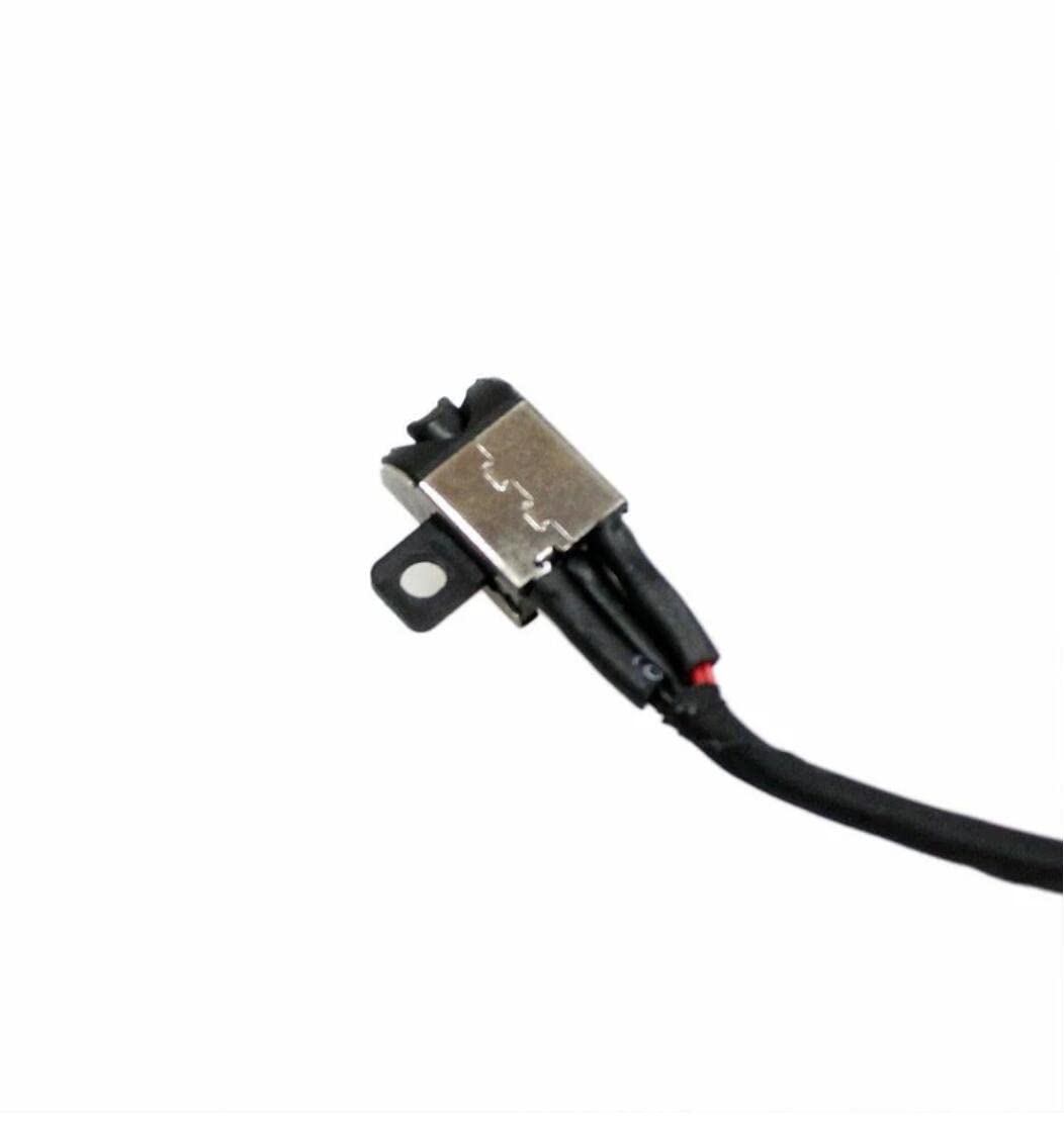 Fleshy Leaf DC Power Jack Charging Port Cable Replacement for Dell Inspiron 15 5570 5575 17 5770 5775 P35E P35E001 02K7X2 2K7X2 DC301011B00
