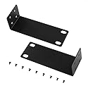 BV Tech Universal Rack Mount Kit for Switches - Space-Saving, Secure, and Compatible with Multiple Brands, Ideal for Professional Network Setups in