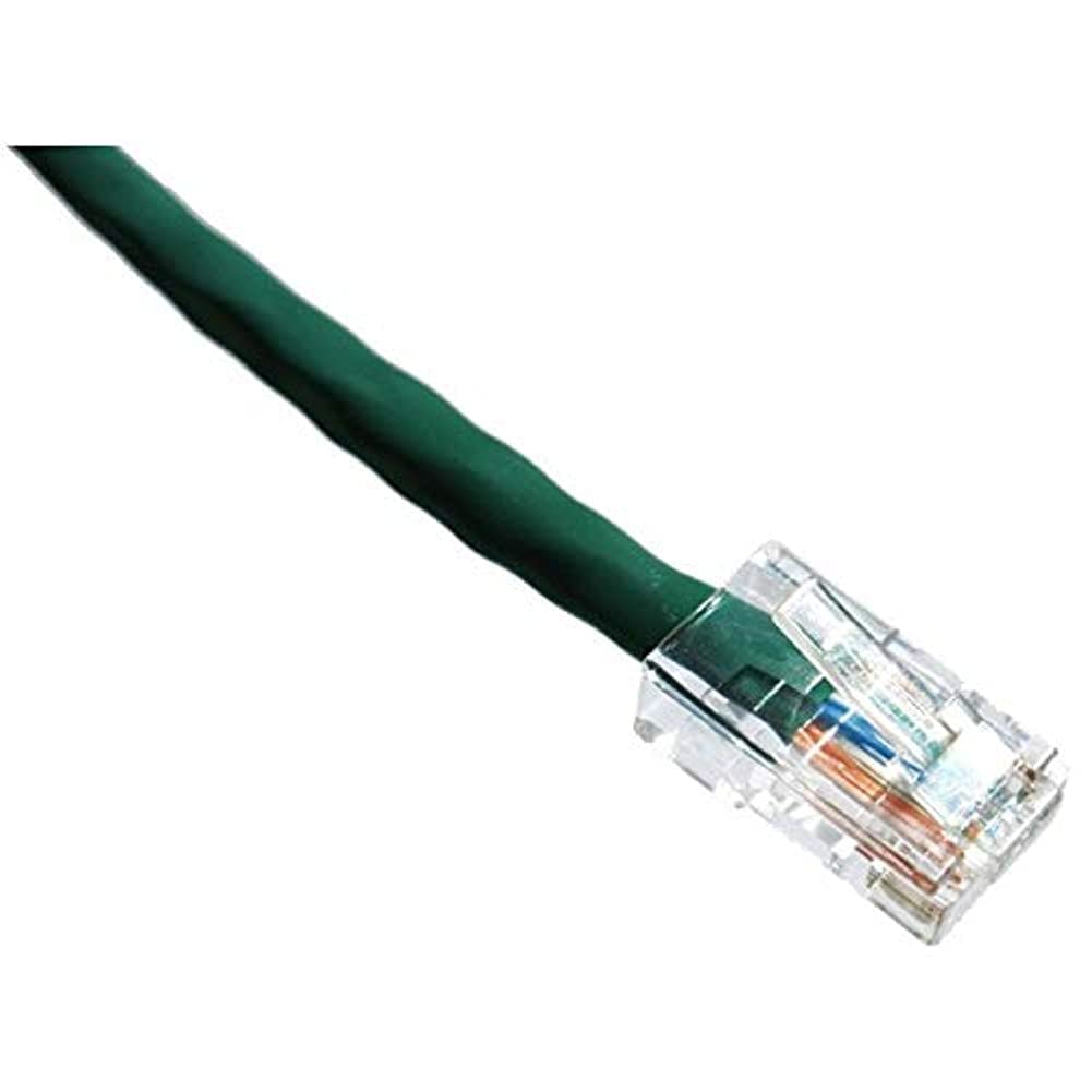 Axiom C6NB-N18IN-AX Patch Cable - RJ-45 (M) to RJ-45 (M) - 1.5 ft - UTP - CAT 6 - Stranded - Green