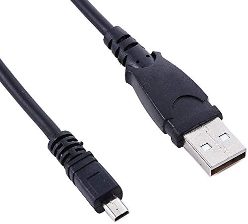 AlyKets USB 2.0 Cable Replacement UC-E6 Data Photo Transfer Cord for Nikon DSLR SLR Camera D3300 D750 D5300 D7200 D3200, Coolpix B500 L340 L32 L29 L31