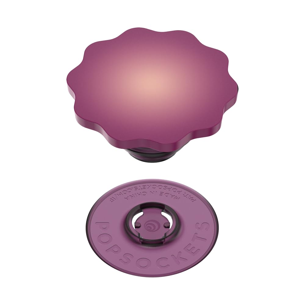 PopSockets Adhesive Phone Grip, Holder, Phone Stand, Flower - Red Wine