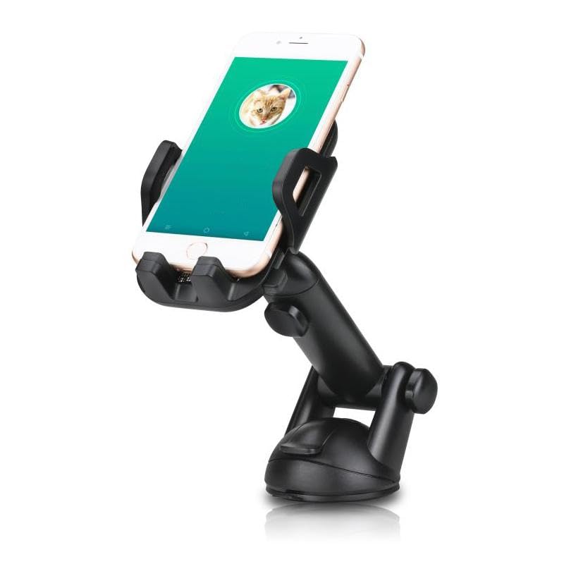 Car Mount Dash Windshield Compatible with Samsung Galaxy A35 5G/ A34 5G/ A33 5G/ A32 5G, Holder Telescopic Cradle Swivel Dock
