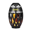 QXTEI Bluetooth 5.0 Flame Speaker for Indoors/Outdoors | Waterproof, Wireless, Portable | 1200mAh Battery with USB Cable | 96 LED Lights | 4-6 Hours
