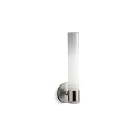 Wall Sconce by KOHLER, Single Wall Sconce, Purist Collection, Vibrant Brushed Nickel, K-14483-BN