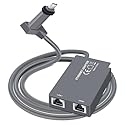 Ethernet Adapter for Starlink Standard Actuated Gen 2, 2 Ports Starlink GEN 2/V2 RJ45 Dish Female to Router Male Adapter for Starlink Dish Satellite