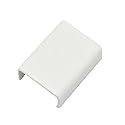 Legrand Wiremold C59 Cordmate II Cord Cover Coupling, Organizer for Wall, Holds Up to 3 Cords or Cables, White (1 Pack)