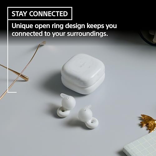 Sony - LinkBuds Open True Wireless Earbuds - Black (Renewed)