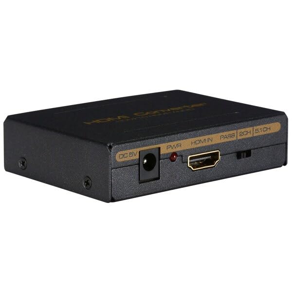 Parts Express HDMI Audio Extractor with Toslink and L&R Audio