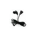 SanDisk Genuine Clip Sport in-Ear Headphones - Black Earbuds Earphones Compatible with Clip Sport Jam, Sansa, and Other MP3 Players