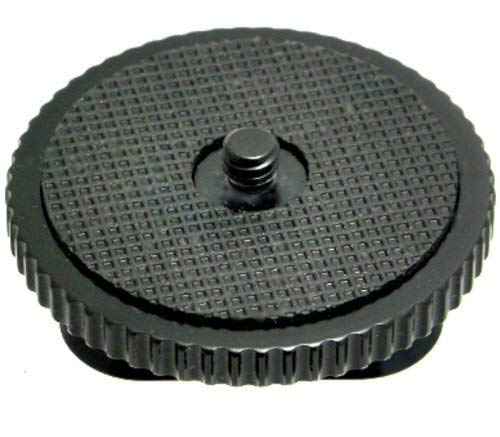 Tripod Reducer Adapter Mount 3/8" to 1/4" 50mm Diameter 2-Way Arca Compatible