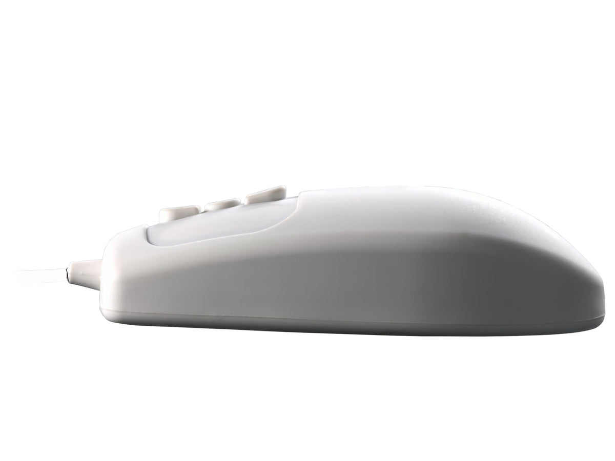 Man & Machine Mighty Mouse, Sealed Waterproof - White