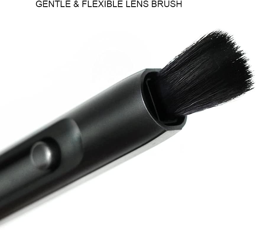 UES Double-Ended Lens Cleaning Pen: Soft Brush and Nano Carbon Tip for Crystal Clear Optics Works with Camera Lens Binoculars Monocular VR headset