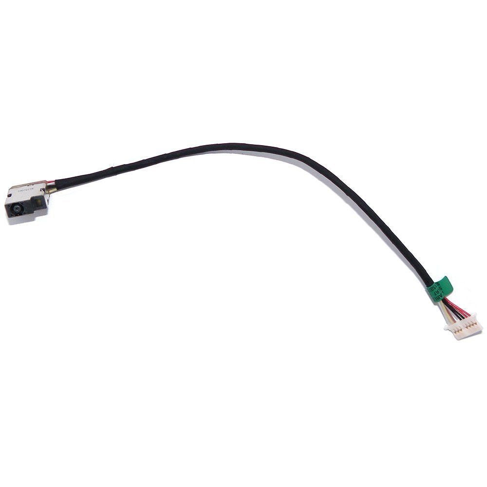 New AC DC Jack Power Charging Port Connector Socket Cable Harness Replacement for HP ChromeBook 14 G1 G2 G3 G4