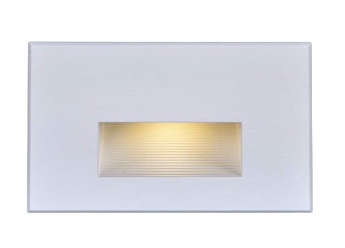 Nuvo Lighting 65/407 Transitional LED Step Light in White Finish, 3.00 inches