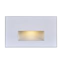 Nuvo Lighting 65/407 Transitional LED Step Light in White Finish, 3.00 inches