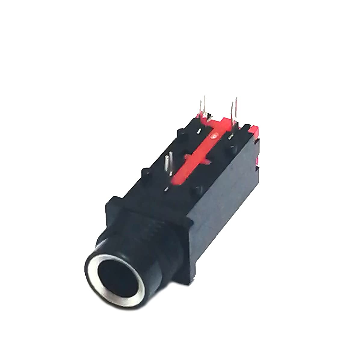 12PCS 6.35mm Mono Female Jack PCB Panel Mount Microphone Socket 1/4 Inch Mono Chassis Audio Connector