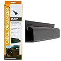 Cable Management Kit - 5-Pack 16-Inch J Channel Wire Organizers for Cords - Easy to Install Cord Hider Kit for Desk, Office, and Kitchen Use - Cable