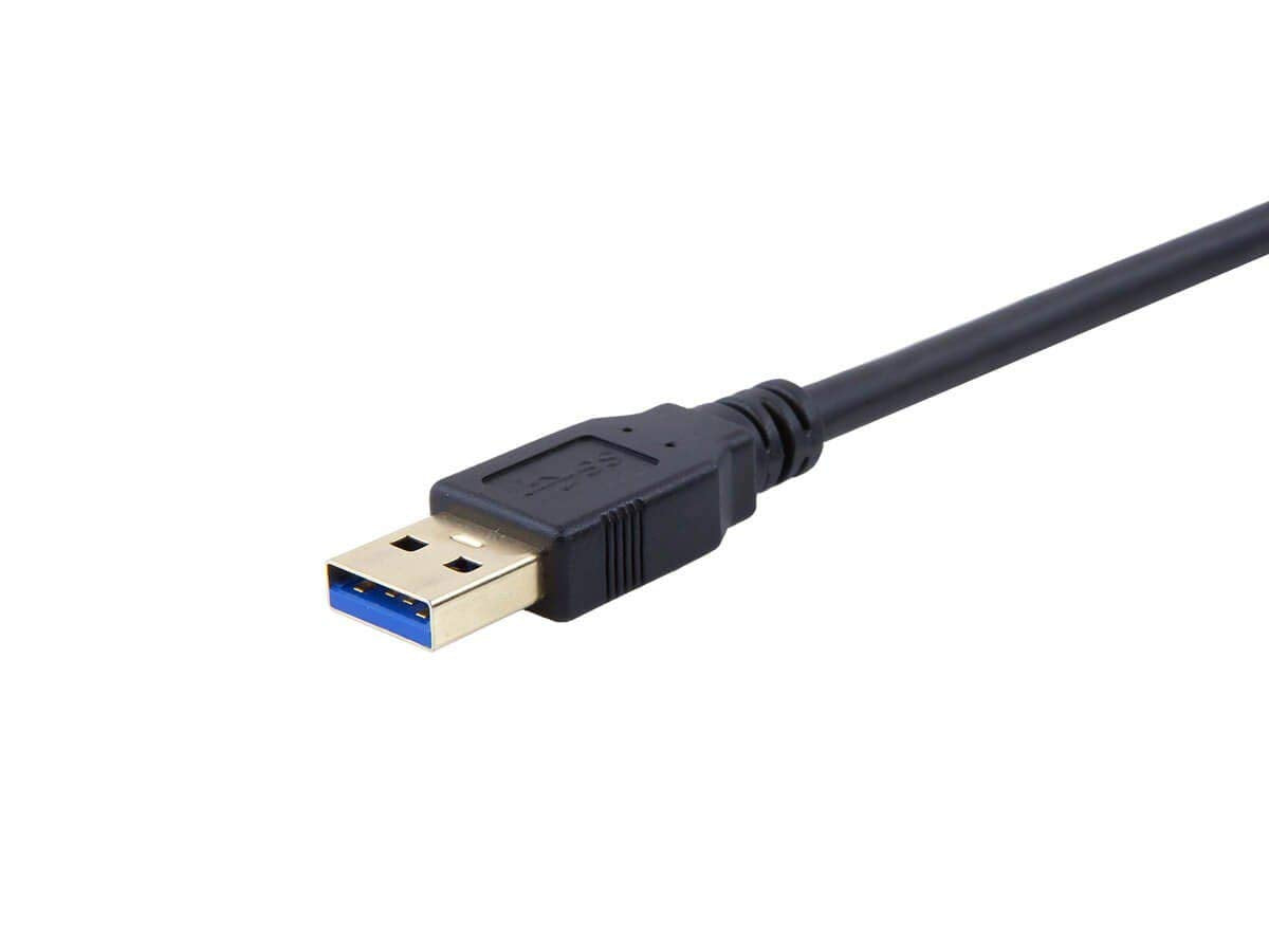 Monoprice USB 3.0 Type-A to Type-B Cable - Male to Male, 3 Feet, Black - Select Series