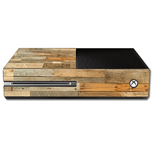 MightySkins Skin Compatible with Microsoft Xbox One - Reclaimed Wood | Protective, Durable, and Unique Vinyl Decal wrap Cover | Easy to Apply, Remove