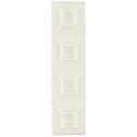 StarTech.com Self-adhesive Nylon Cable Tie Mounts - Pkg of 100 - Cable organizer , TAA (HC102)