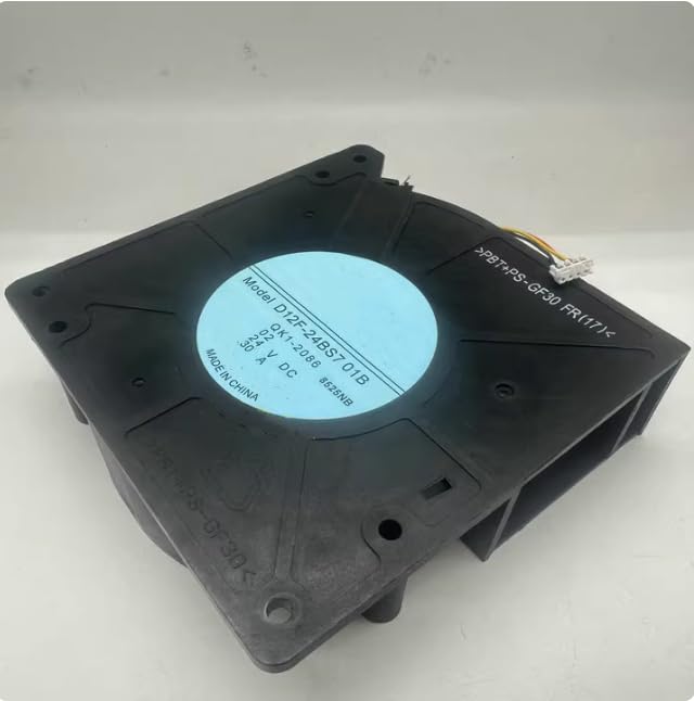 D12F-24BS7 01B DC 24V 0.30A 12032 12cm 3-Wire Copier Turbo Cooling Fan