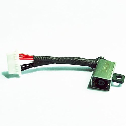 DC Power Jack Connector Flex Cable for Dell Laptop, Replacement Power DC-in Port Charging Cable Cord for Dell Compatible for Inspiron 15-5568 7569