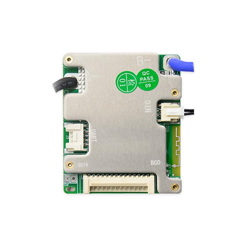 Smart BMS Support 7S-14S 20A 30A Peak 60A 90A 24V 36V 48V Lithium Battery Intelligent Protection Board with Bluetooth Support for UART (7-14S20A)