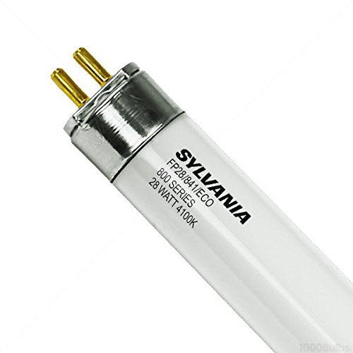 SYLVANIA 20902 - FP28/841/ECO - 28 Watt Fluorescent Tube - T5 Fluorescent - 4100K - 800 Series Phosphors - Case of 40