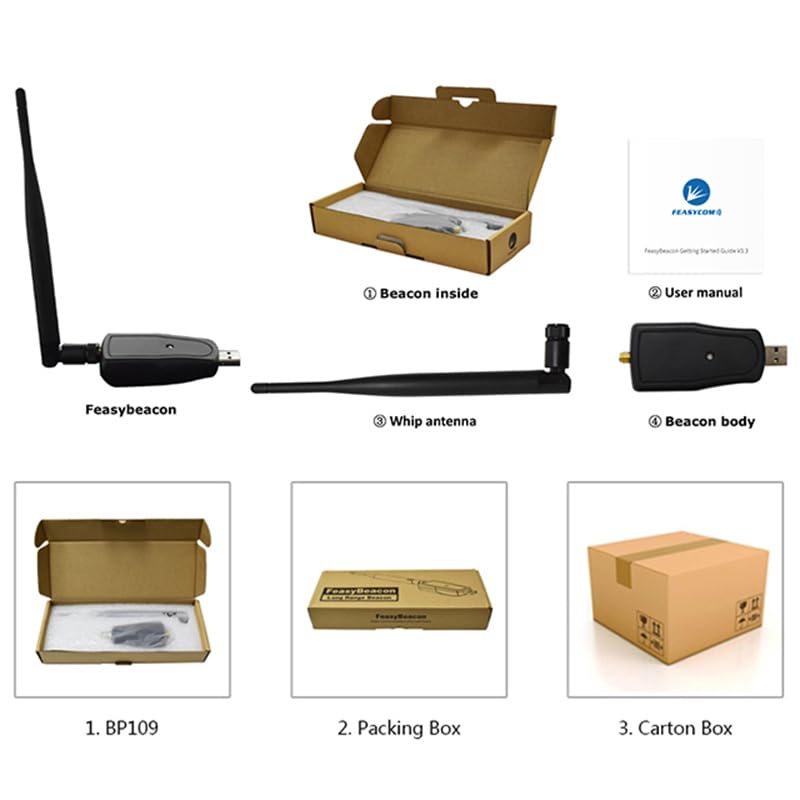 Feasycom FSC-BP109 BT4.2 Longrange IoT Proximity Marketing Programmable USB Bluetooth Beacon Support iBeacon Eddystone