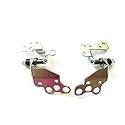 New Laptop Left and Right Side LCD Screen Hinges Replacement for HP Envy M6 M6T M6-1000 M6-1100 M6-1200 P/N:686913-001 AM0R1000100 AM0R1000200