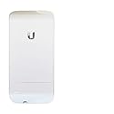 Ubiquiti NanoStation locoM2 IEEE 802.11b/g 300 Mbps Wireless Bridge - ISM Band - 49.2 ft Maximum Outdoor Range - 1 x Network (RJ-45) - Pole-mountable