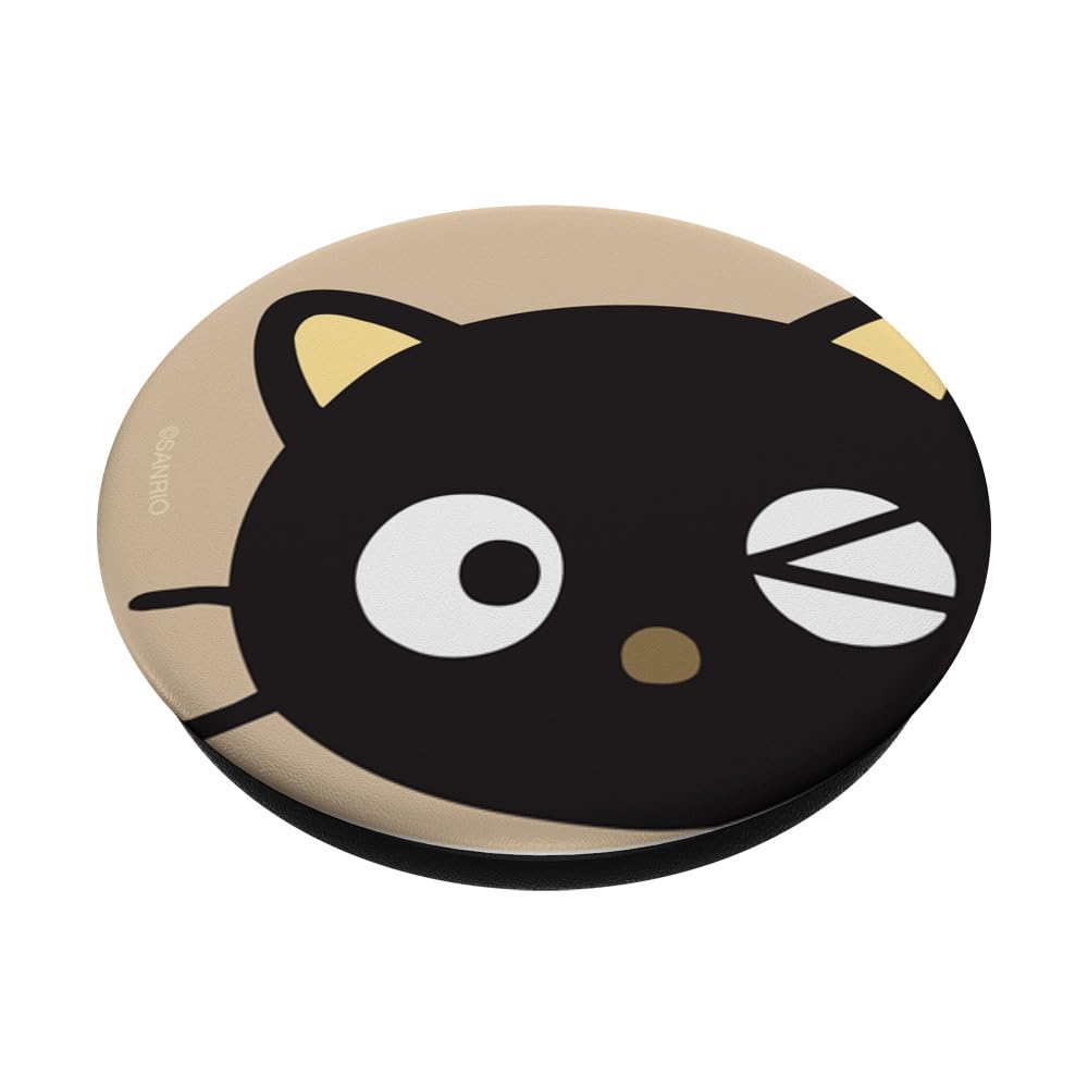 Chococat Winking Face PopSockets Stand for Smartphones and Tablets PopSockets Adhesive PopGrip