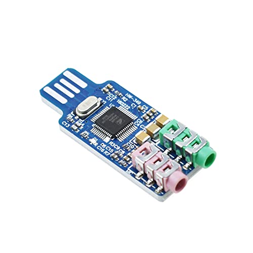 CM108 USB Drive Free Sound Card Laptop Computer External Sound Card Module New