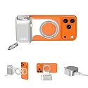 COMITOK MOCA - iPhone Camera Grip - for Native Camera Control with Removable Remote & Built-in Keychain, Magnetic Phone Camera Grip No Need App