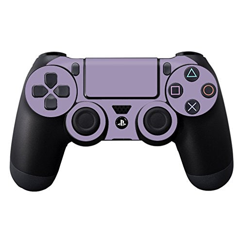 MightySkins Skin Compatible with Sony PS4 Controller - Solid Lavender | Protective, Durable, and Unique Vinyl Decal wrap Cover | Easy to Apply
