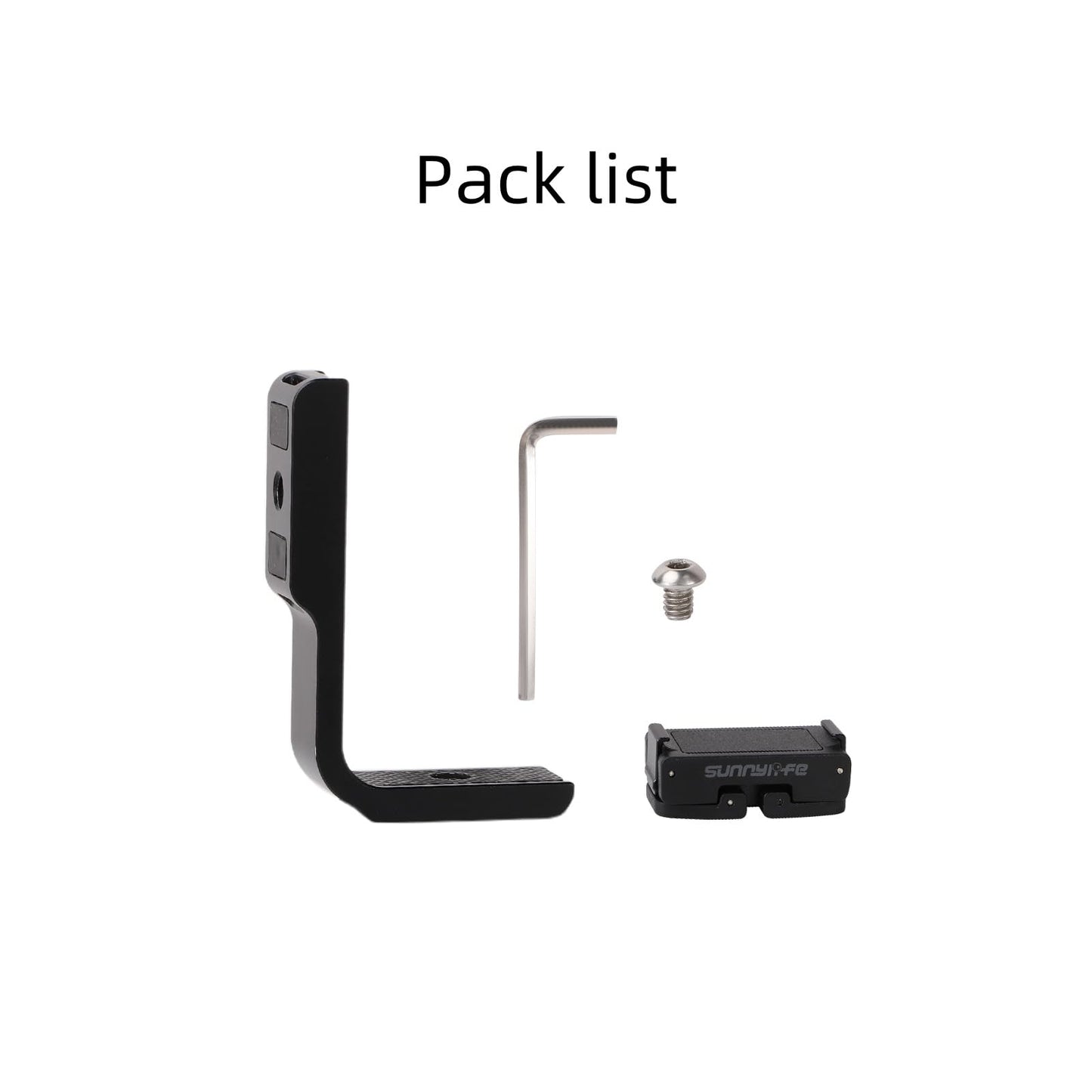AILENICE 360 X5 X4 Air X4 L-Type Vertical-Horizontal Mount with Magnetic Adapter for Insta360 X5 X4 Air X4 Quick Release(L-Type Mount + Magnetic