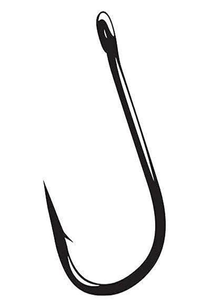 Gamakatsu 25 Pack Open Eye Siwash Hook (Nickel, 3/0)