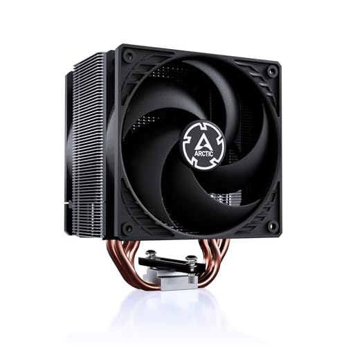 ARCTIC Freezer 36 - Single-Tower CPU Cooler with Push-Pull, Two Pressure-optimised 120 mm P Fans, Fluid Dynamic Bearing, 200-1800 RPM, 4 Heatpipes