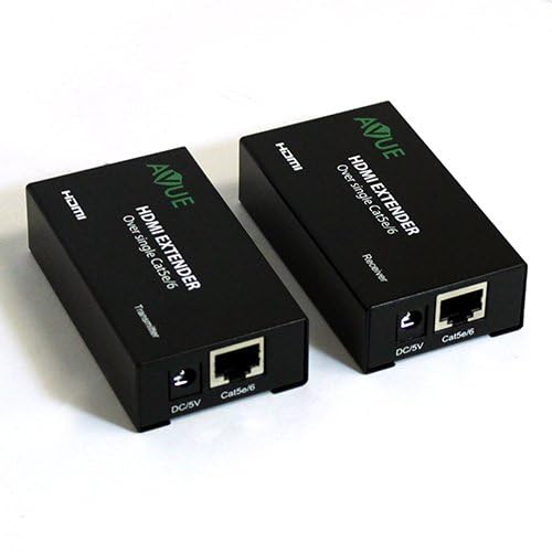 AVUE HDMI-EC200 HDMI Extender Over Single Cat5e or cat6/7 Cable up to 200 feet