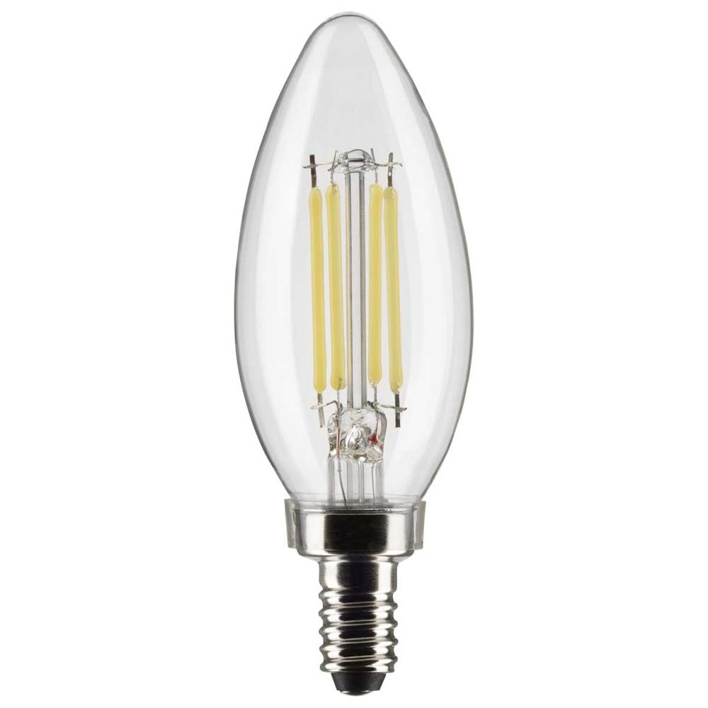 Satco 21827-5.5B11/LED/927/CL/120V/E12/2CD Decorative (S21827) Blunt Tip LED Light Bulb