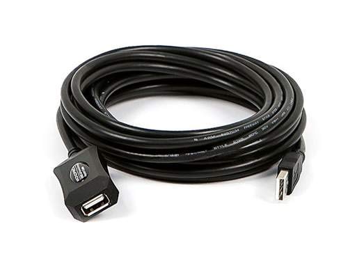 Monoprice USB 2.0 Male to Female Active Extension/Repeater Cable - Use with PlayStation, Xbox, Kinenct, Oculus VR, USB Flash Drive, Card Reader, Hard