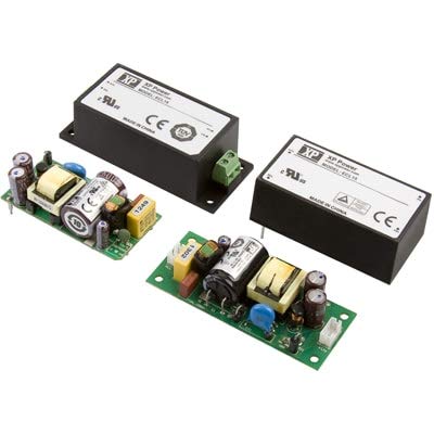 XP POWER ECL15UD02-T Power Supply; AC-DC; Converter +/-15V 0.5A 15W, 85~264 VACin, Open Frame, Adj Vout