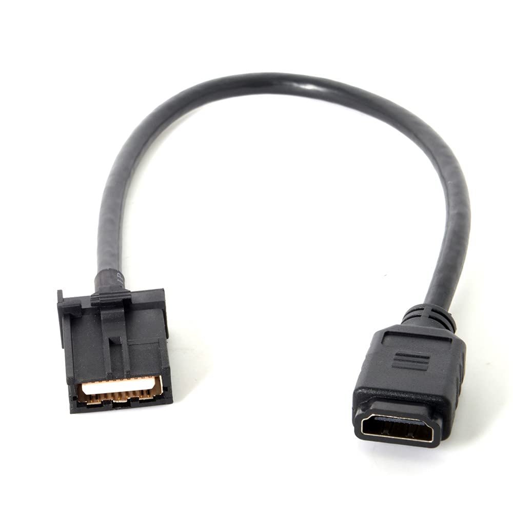 chenyang High Speed HDMI 1.4 Type E Male to Type A Female Video Audio Cable 0.3m Automotive Connection System Grade Connector
